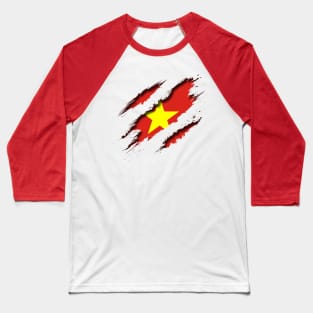 Vietnam Shredding Baseball T-Shirt